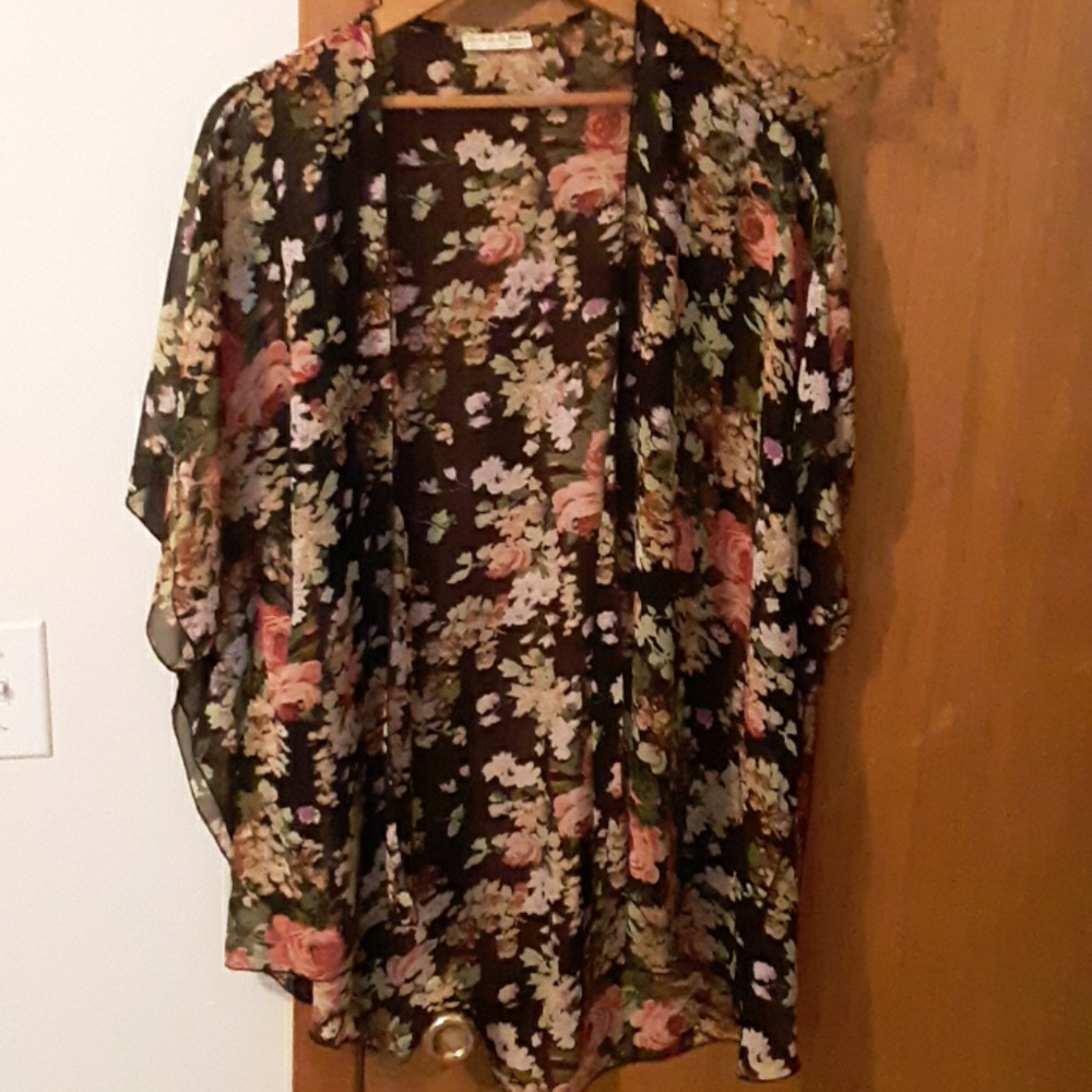 Beautiful Floral Kimono